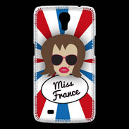 Coque Samsung Galaxy Mega Miss France Chatain