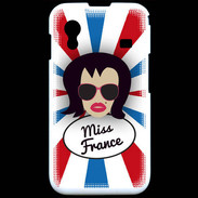 Coque Samsung ACE S5830 Miss France Brune