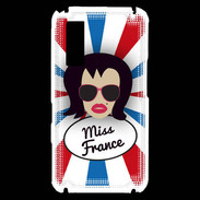 Coque Samsung Player One Miss France Brune