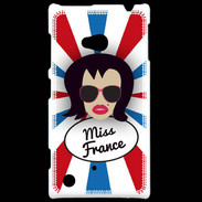 Coque Nokia Lumia 720 Miss France Brune