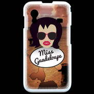 Coque Samsung ACE S5830 Miss Guadeloupe Brune
