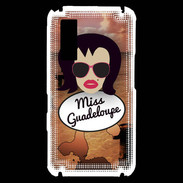 Coque Samsung Player One Miss Guadeloupe Brune