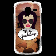Coque Samsung Galaxy Ace 2 Miss Guadeloupe Brune