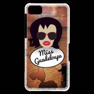 Coque Blackberry Z10 Miss Guadeloupe Brune