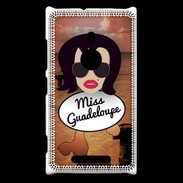 Coque Nokia Lumia 925 Miss Guadeloupe Brune