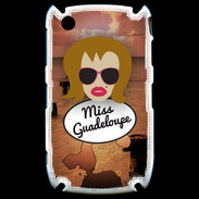 Coque Blackberry 8520 Miss Guadeloupe Rousse