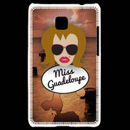 Coque LG Optimus L3 II Miss Guadeloupe Rousse