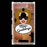 Coque Nokia Lumia 925 Miss Guadeloupe Rousse