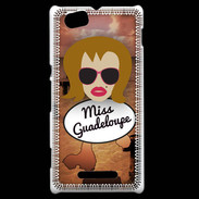 Coque Sony Xperia M Miss Guadeloupe Rousse