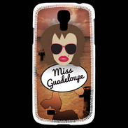 Coque Samsung Galaxy S4 Miss Guadeloupe Chatain