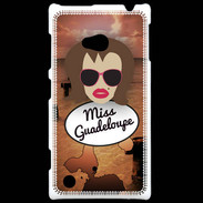 Coque Nokia Lumia 720 Miss Guadeloupe Chatain