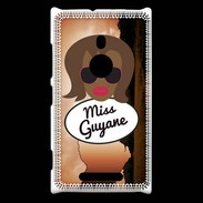 Coque Nokia Lumia 925 Miss Guyane Black