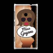 Coque Nokia Lumia 520 Miss Guyane Black