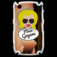 Coque Blackberry 8520 Miss Guyane Blonde