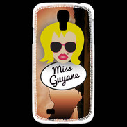Coque Samsung Galaxy S4 Miss Guyane Blonde