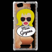 Coque Sony Xperia M Miss Guyane Blonde