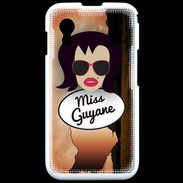 Coque Samsung ACE S5830 Miss Guyane Brune