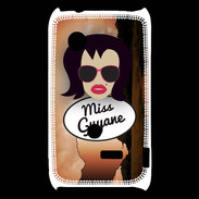 Coque Sony Xperia Typo Miss Guyane Brune
