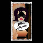 Coque Nokia Lumia 925 Miss Guyane Brune