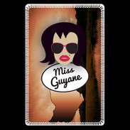 Etui carte bancaire Miss Guyane Brune