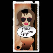 Coque Nokia Lumia 720 Miss Guyane Chatain