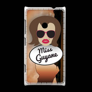 Coque Nokia Lumia 520 Miss Guyane Chatain