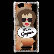 Coque Sony Xperia M Miss Guyane Chatain