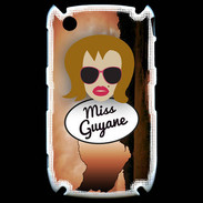Coque Blackberry 8520 Miss Guyane Rousse
