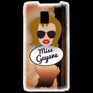 Coque LG P990 Miss Guyane Rousse
