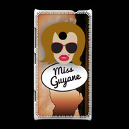 Coque Nokia Lumia 520 Miss Guyane Rousse