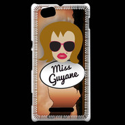 Coque Sony Xperia M Miss Guyane Rousse