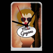 Pendule de bureau Miss Guyane Rousse