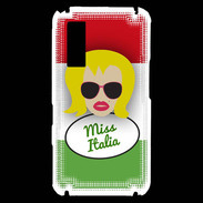 Coque Samsung Player One Miss Italie Blonde