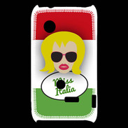 Coque Sony Xperia Typo Miss Italie Blonde