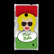 Coque Nokia Lumia 520 Miss Italie Blonde