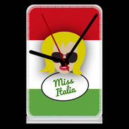 Pendule de bureau Miss Italie Blonde