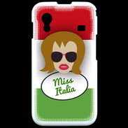Coque Samsung ACE S5830 Miss Italie Rousse