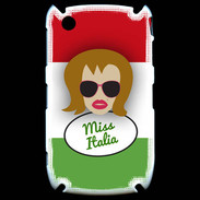 Coque Blackberry 8520 Miss Italie Rousse
