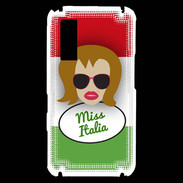 Coque Samsung Player One Miss Italie Rousse