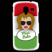 Coque Samsung Galaxy Ace 2 Miss Italie Rousse