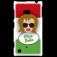 Coque Nokia Lumia 720 Miss Italie Rousse