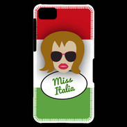 Coque Blackberry Z10 Miss Italie Rousse