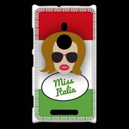 Coque Nokia Lumia 925 Miss Italie Rousse