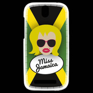 Coque HTC One SV Miss Jamaica Blonde