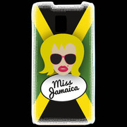 Coque LG P990 Miss Jamaica Blonde
