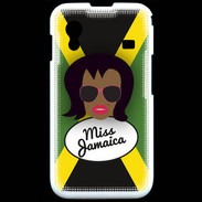 Coque Samsung ACE S5830 Miss Jamaica Black