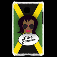 Coque LG Optimus L3 II Miss Jamaica Black
