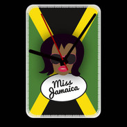 Grande pendule murale Miss Jamaica Black