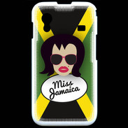 Coque Samsung ACE S5830 Miss Jamaica Brune