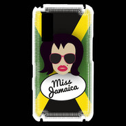 Coque Samsung Player One Miss Jamaica Brune